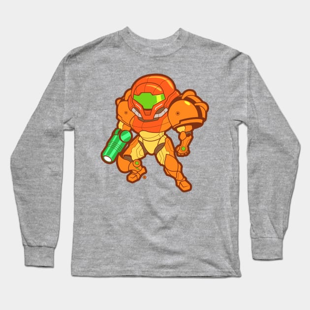 Samus I Am! Long Sleeve T-Shirt by Chizel